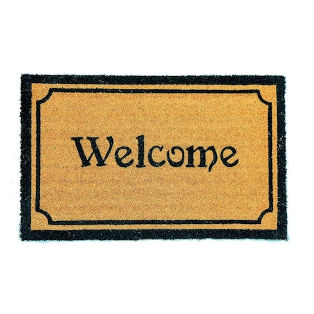 First Concept First Concept FC35 18 x 30 in. PVC & Coir Backed Natural Fiber Floor Mat FC35